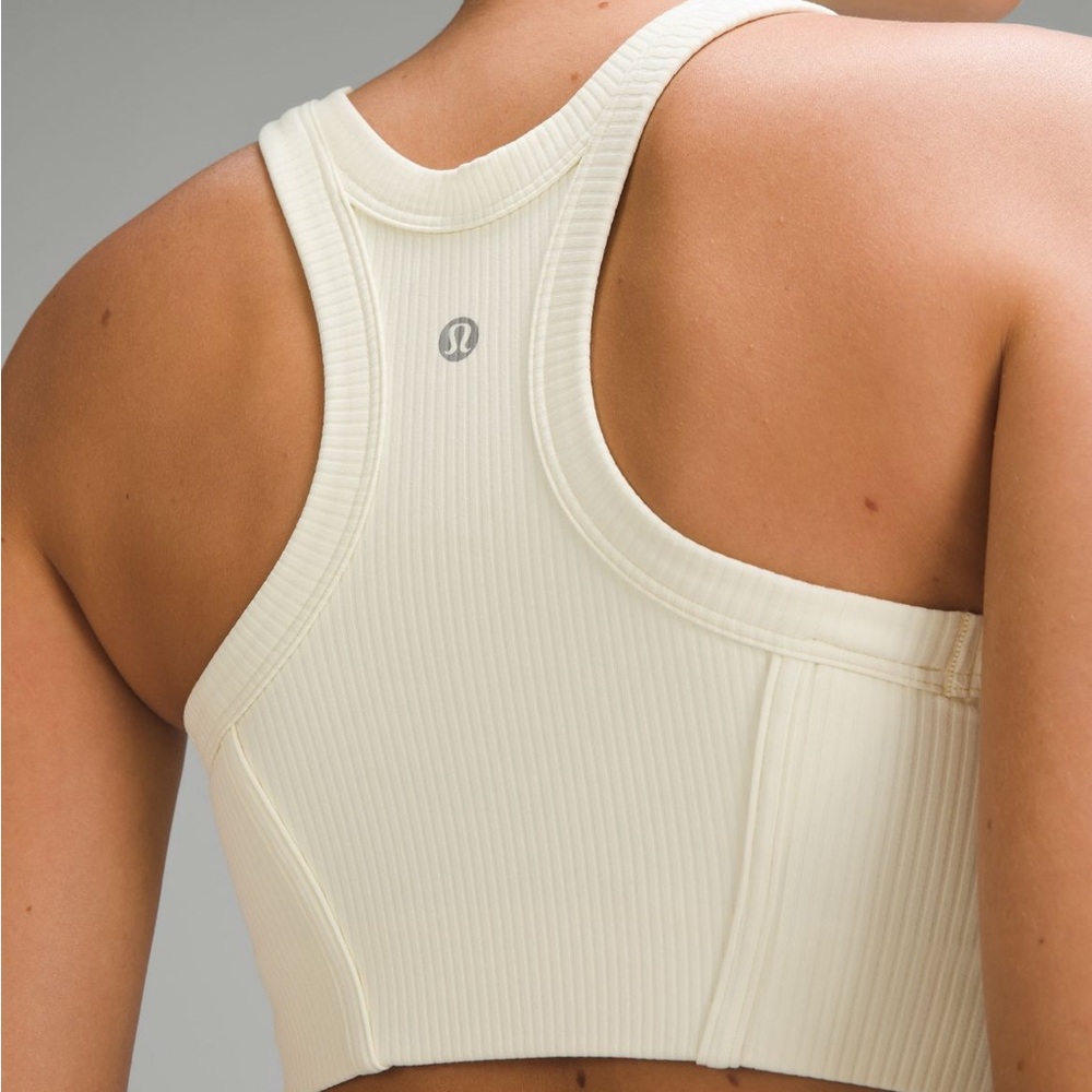 Llululemon Ribbed High Neck Bra